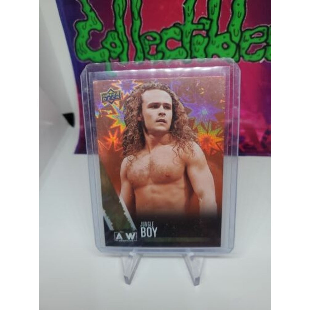 2021 AEW Upper Deck Jungle Boy Dynamite Parallel
