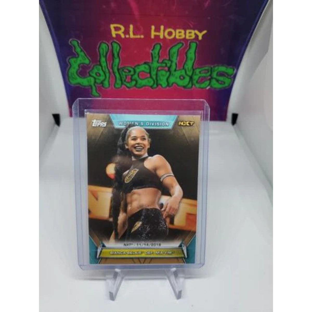 2019 Topps WWE Womens Division Memorable Matches Bianca Belair #88 Bronze #/75