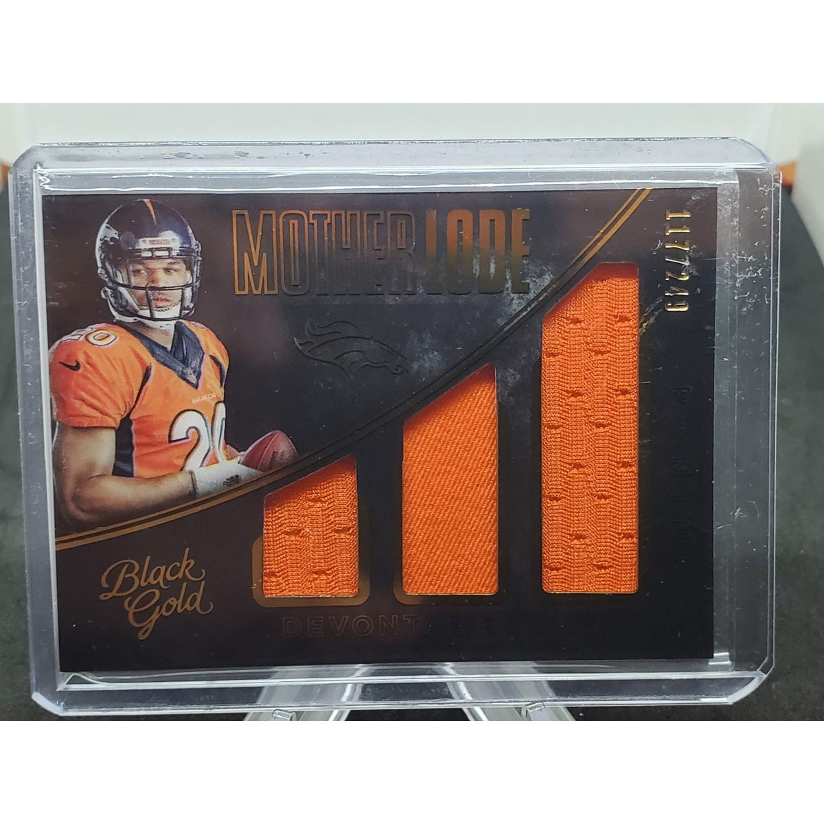2016 Panini Black Gold - Mother Lode Triple Memorabilia Devontae Booker #ML8...