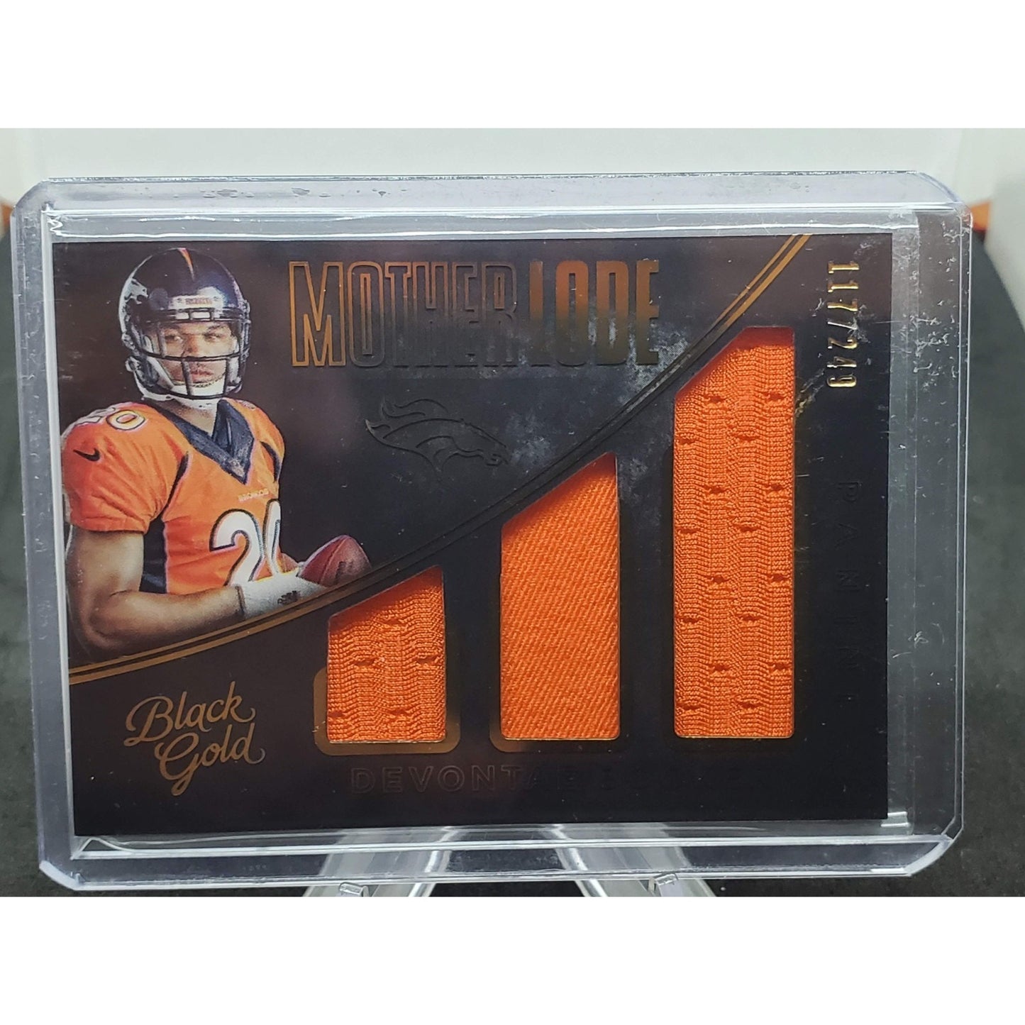 2016 Panini Black Gold - Mother Lode Triple Memorabilia Devontae Booker #ML8...