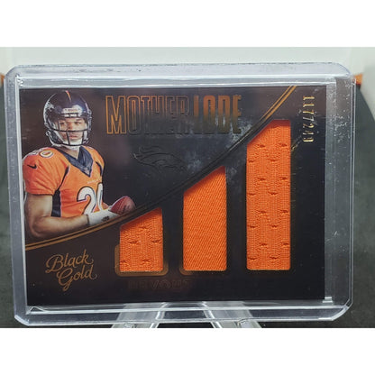 2016 Panini Black Gold - Mother Lode Triple Memorabilia Devontae Booker #ML8...