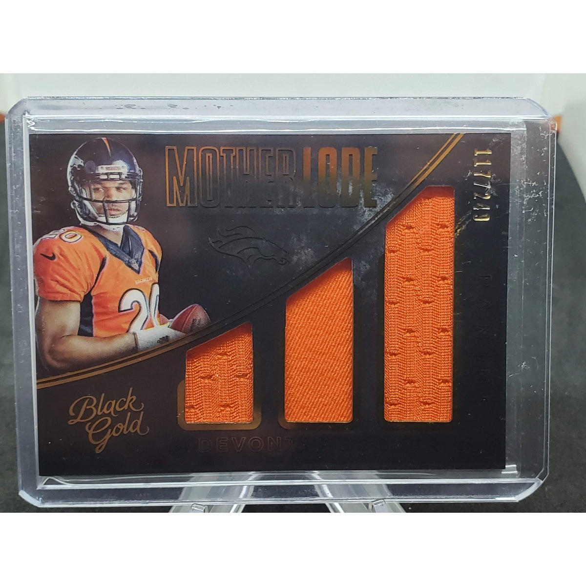2016 Panini Black Gold - Mother Lode Triple Memorabilia Devontae Booker #ML8...