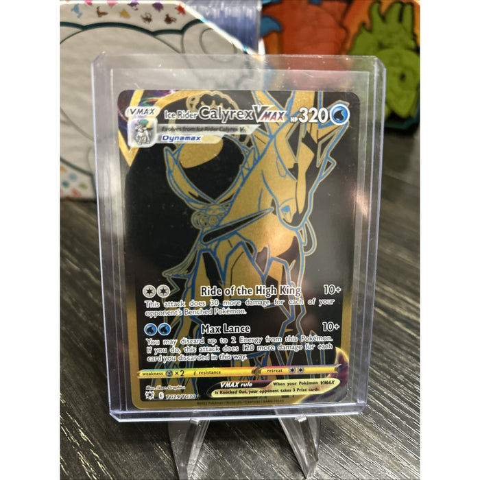 Pokémon TCG Ice Rider Calyrex VMAX - Astral Radiance TG29/TG30 - Pack Fresh New