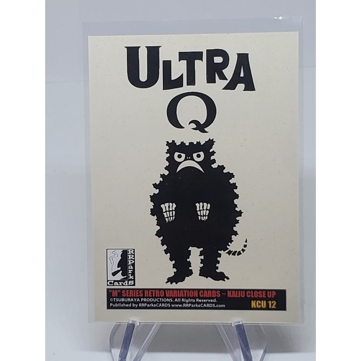 2021 RRParks Series 1 Ultraman "M" Retro Variation card Gomess close up KCU 12