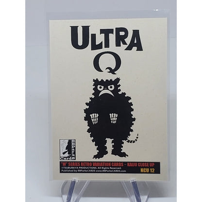 2021 RRParks Series 1 Ultraman "M" Retro Variation card Gomess close up KCU 12