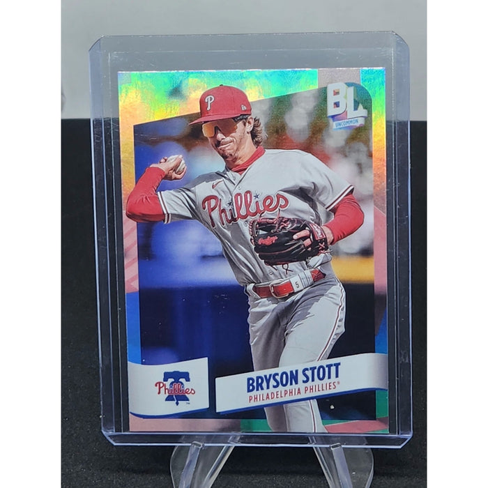 Bryson Stott - UNCOMMON RAINBOW FOIL - 2024 Topps Big League - 218