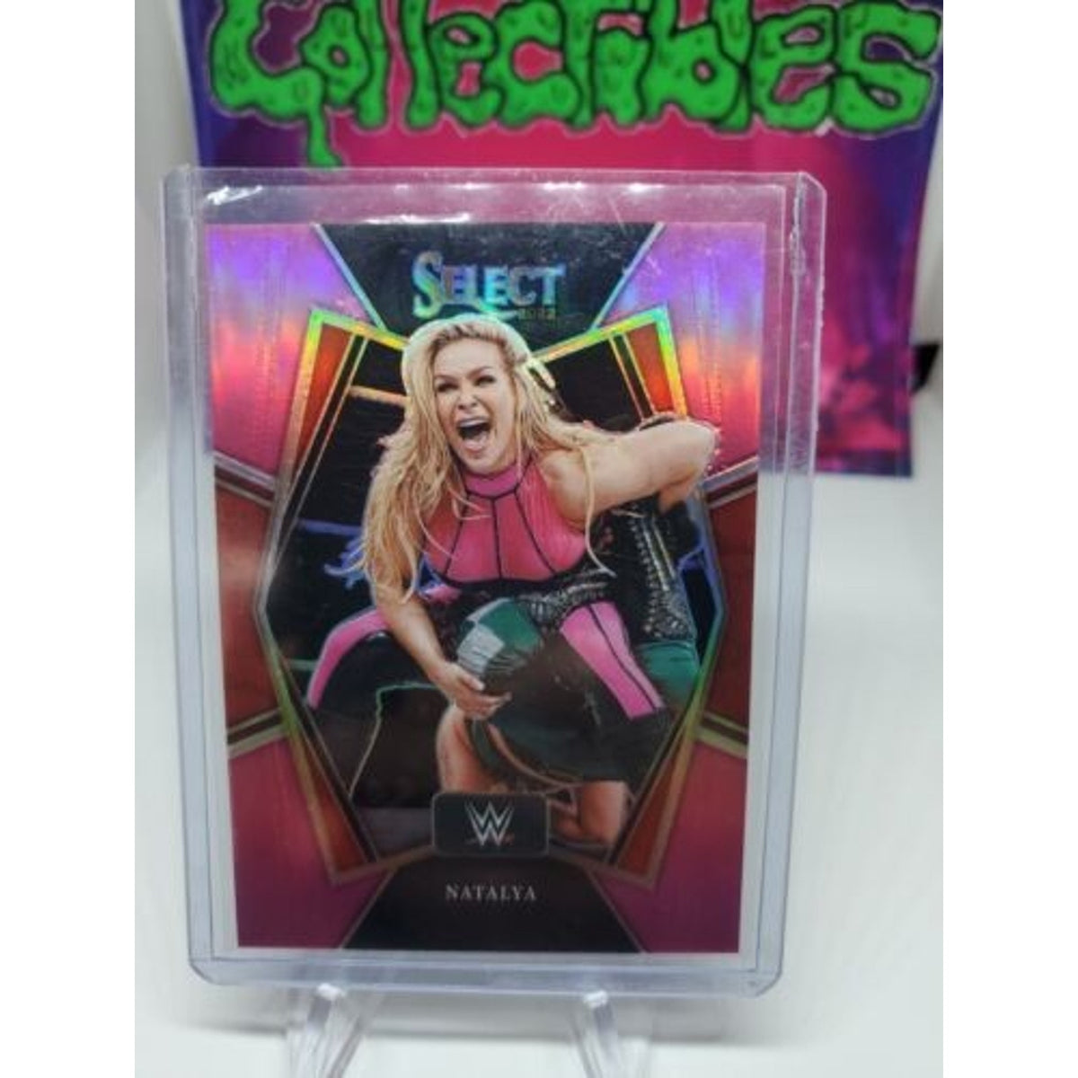 2022 WWE PANINI Select Natalya Premiere Level Pink PRIZM #/49!🔥🔥