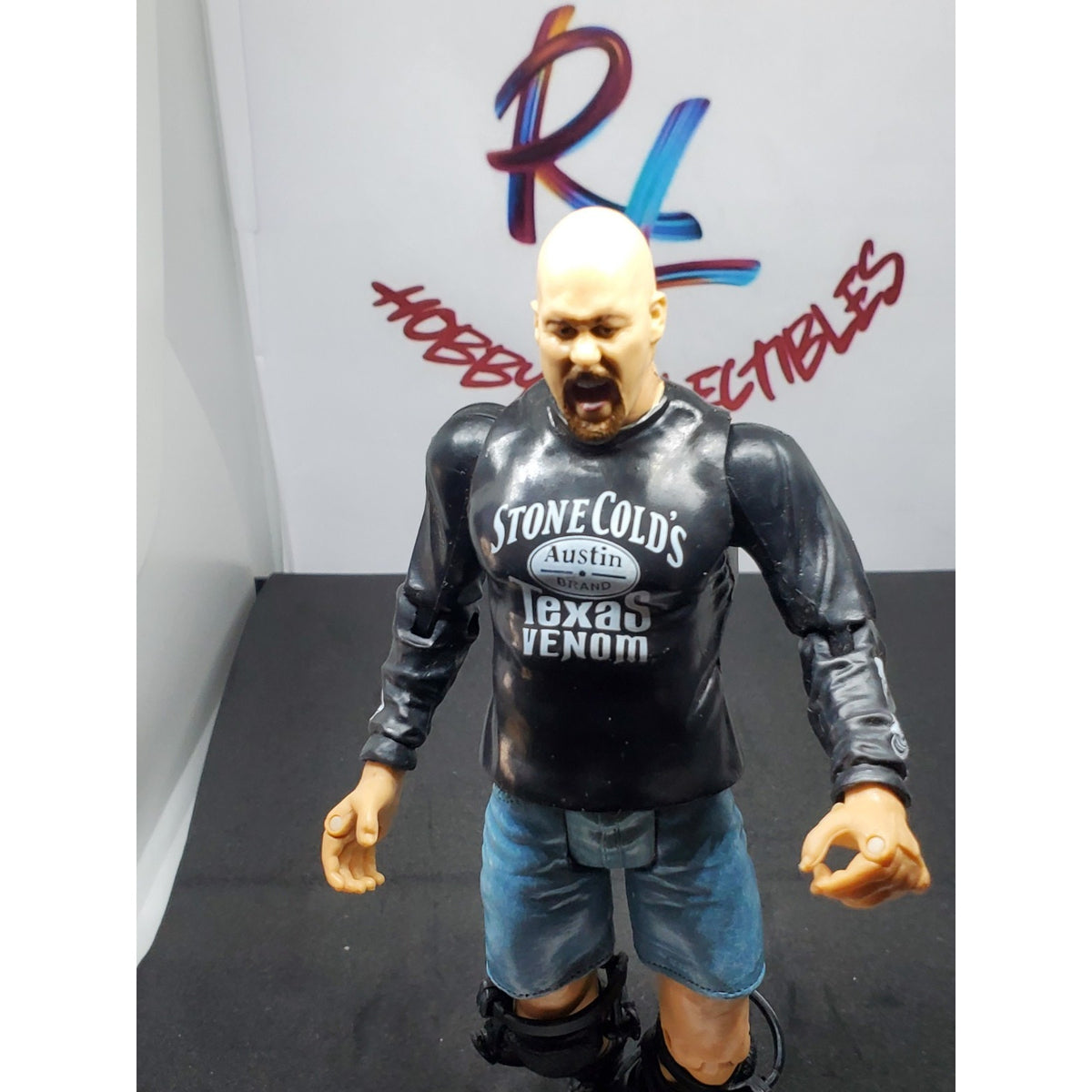WWE WWF STONE COLD STEVE AUSTIN JAKKS R3 TECH SERIES WRESTLING ACTION FIGURE
