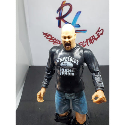 WWE WWF STONE COLD STEVE AUSTIN JAKKS R3 TECH SERIES WRESTLING ACTION FIGURE