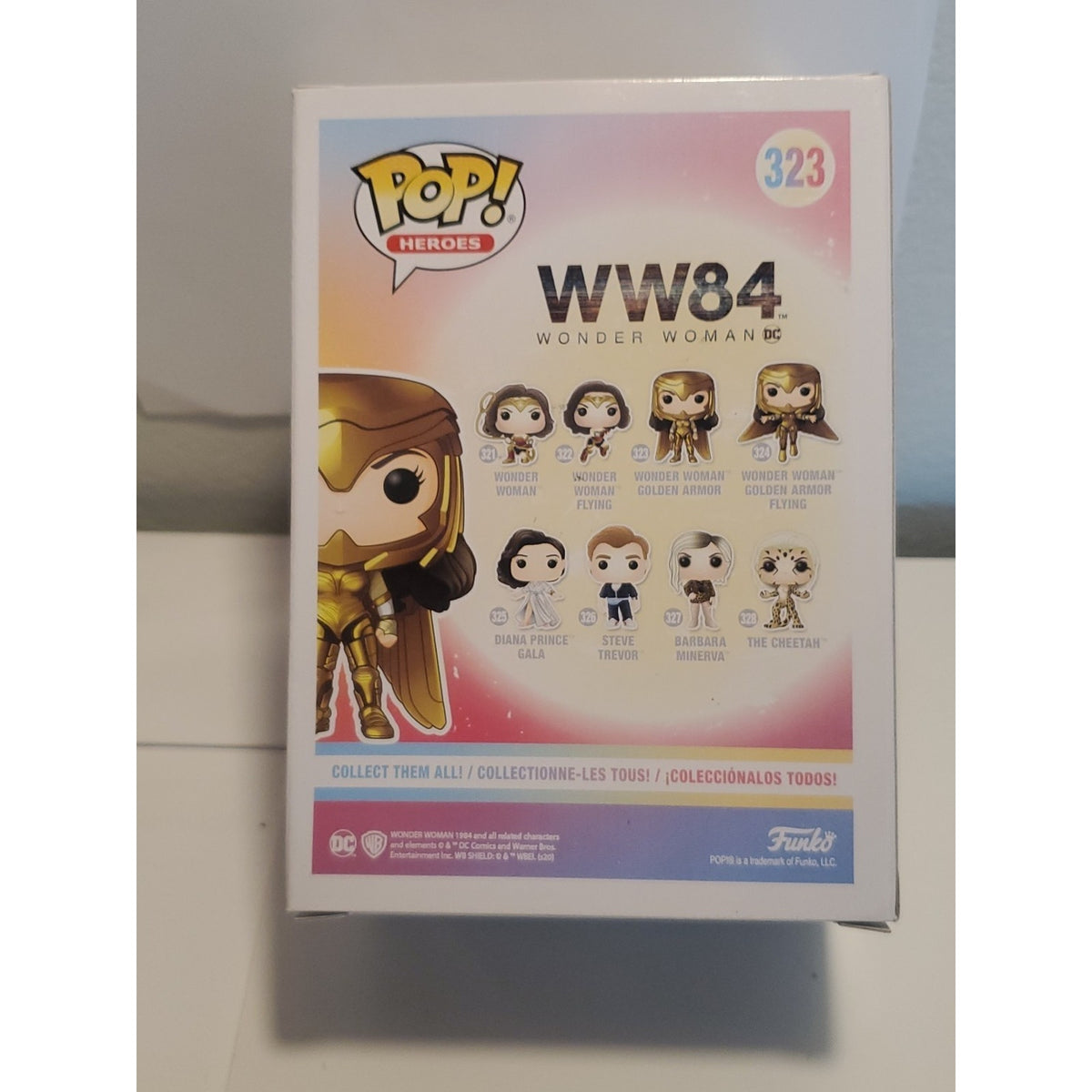 Funko Pop DC Wonder Woman Golden Armour #323 Target Exclusive