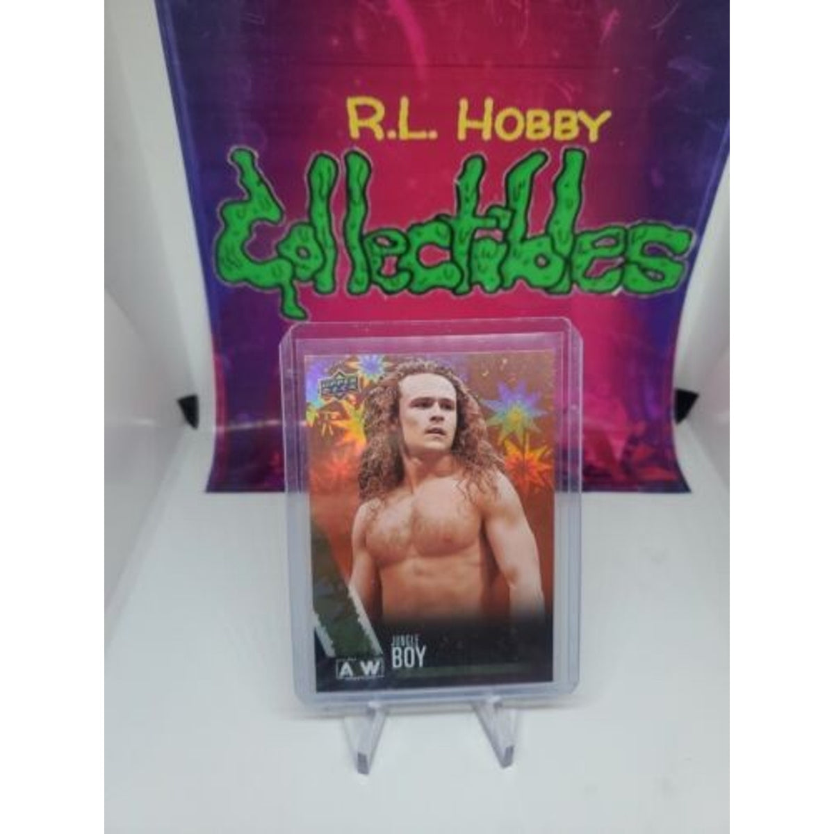 2021 AEW Upper Deck Jungle Boy Dynamite Parallel