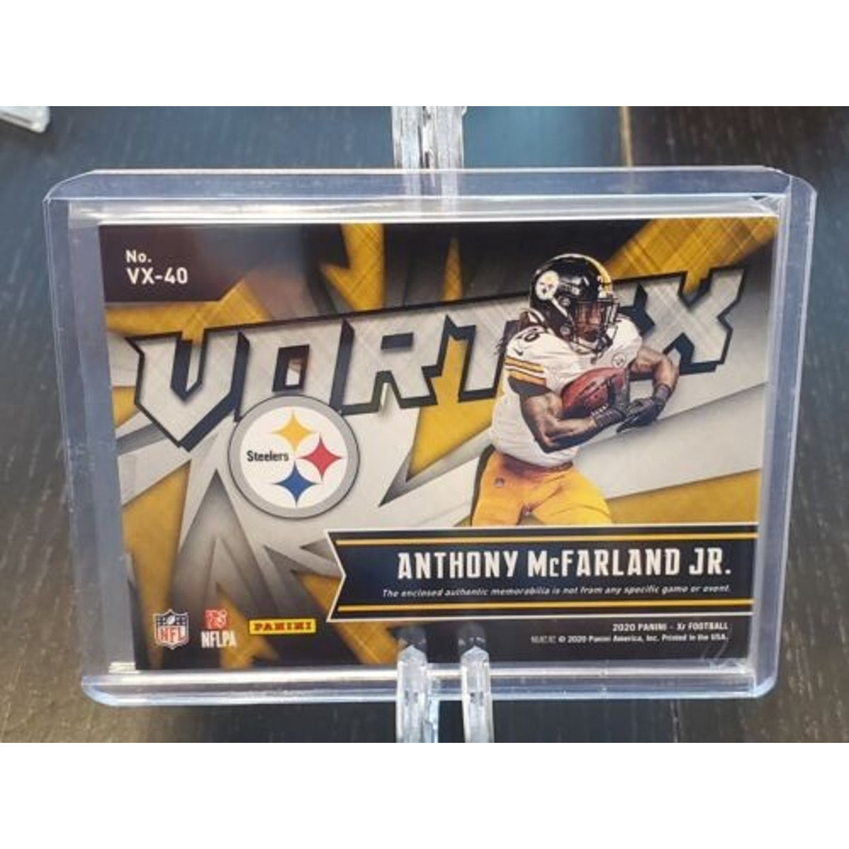 SSP Vortex Rookie Patch 2020 XR Football Steelers Anthony McFarland Jr. 23/25!