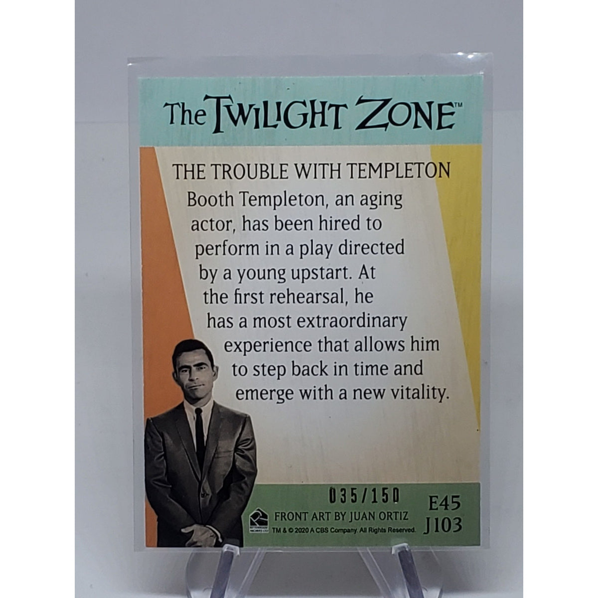 2020 Twilight Zone Archives The Trouble With Templeton Gold /150