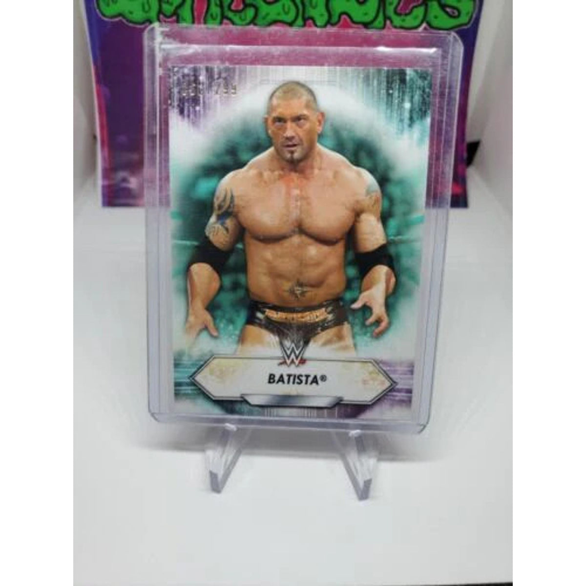 Topps WWE 2021 Batista Parallel #/299 Near Mint!