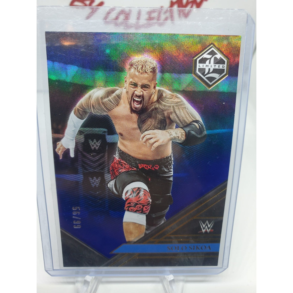2023 WWE Chronicles Limited Solo Sikoa Blue 56/99