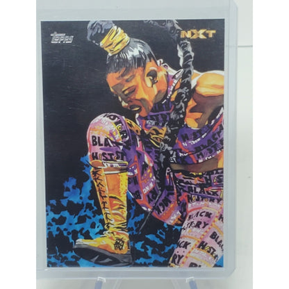 Bianca Belair 2020 Topps WWE Undisputed Schamberger Art #RS-4