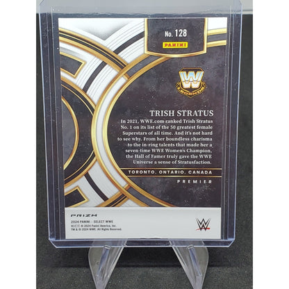 Trish Stratus 2024 Panini Select WWE Premier Level #128 Silver