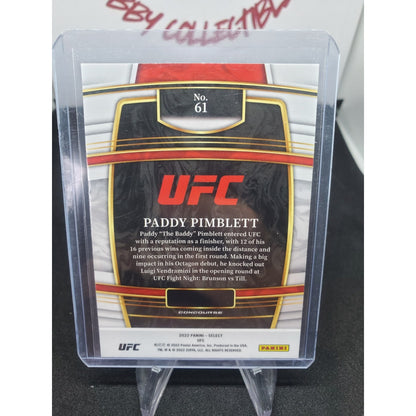 ROOKIE BLUE PADDY PIMBLETT 2022 SELECT UFC CONCOURSE ROOKIE BLUE #61