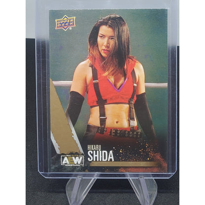 2021 Upper Deck All Elite Wrestling #55 Hikaru Shida AEW Wrestling