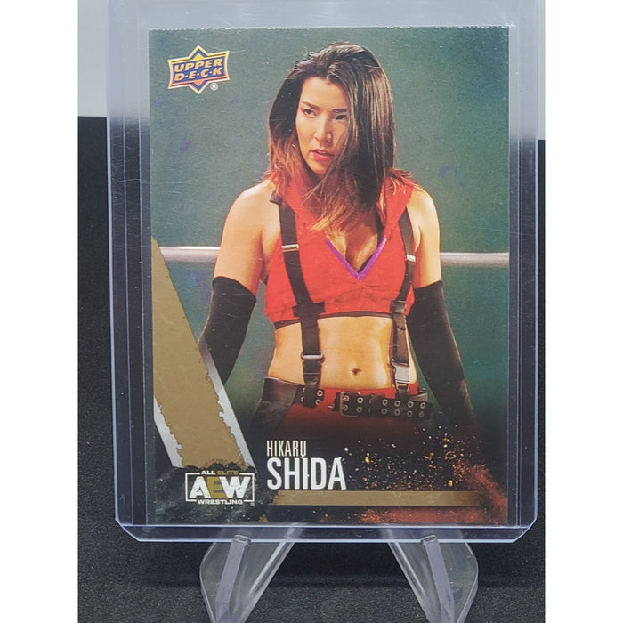 2021 Upper Deck All Elite Wrestling #55 Hikaru Shida AEW Wrestling