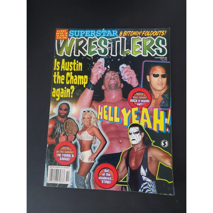 Superstar Wrestlers October 1999 - 8 Bitchin' Foldouts!