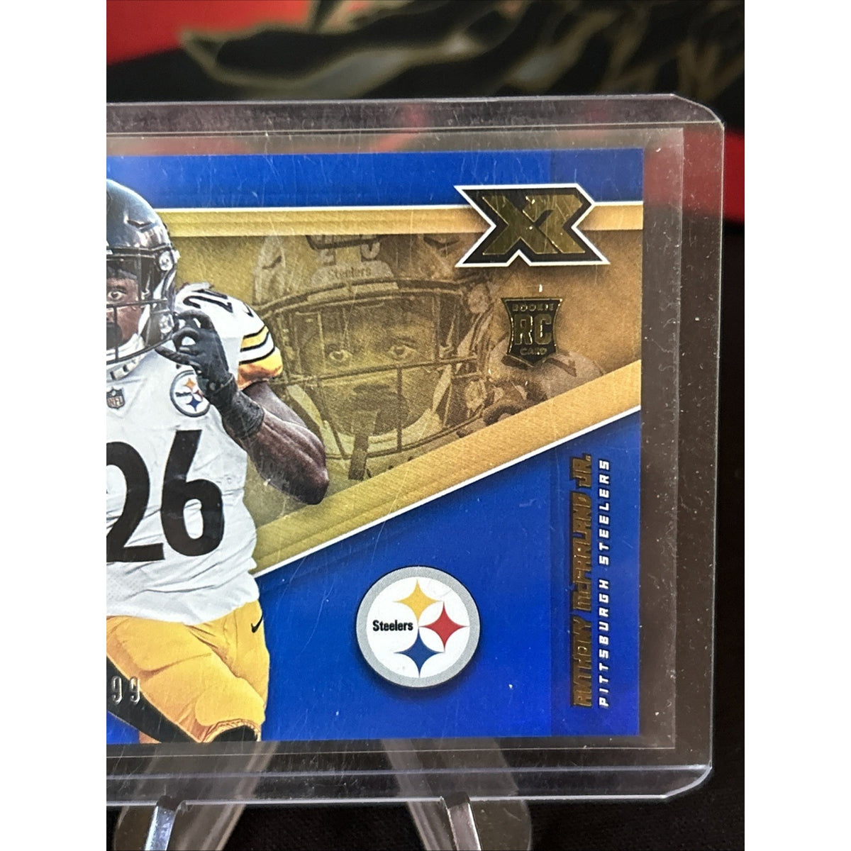 2020 XR Xtreme Rookies Blue Anthony McFarland Jr. RC #D 01/99 FIRST ONE MADE