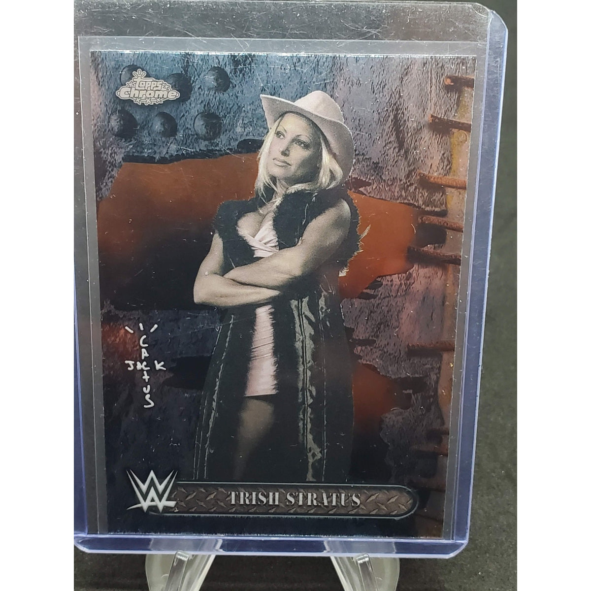 2025 Topps Chrome WWE X Cactus Jack - Trish Stratus, Trish Stratus #9