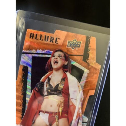 2022 Upper Deck Allure AEW Hikaru Shida Orange Slice Diecut #33 / Pack Fresh New