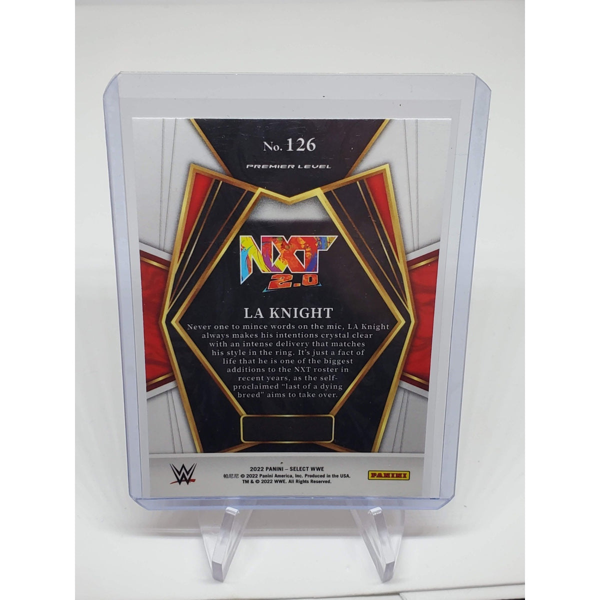 La Knight Premier Level Silver Prizm