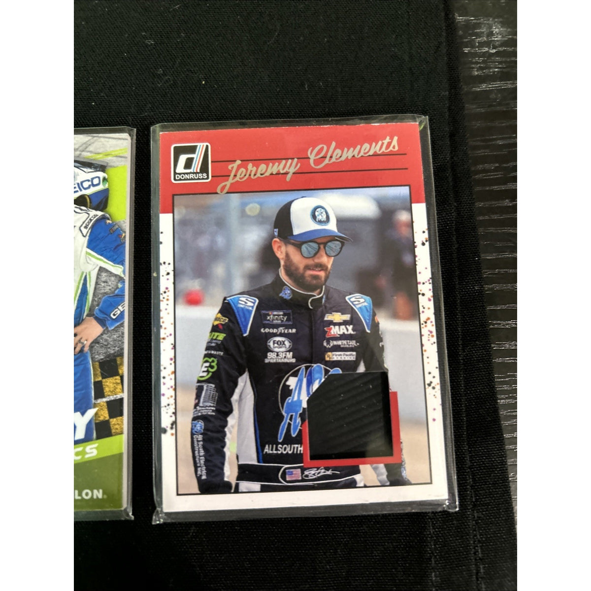 NASCAR Tire Relic Card Lot (3) Ty Dillon, Matt DiBenedetto, Jeremy Clements