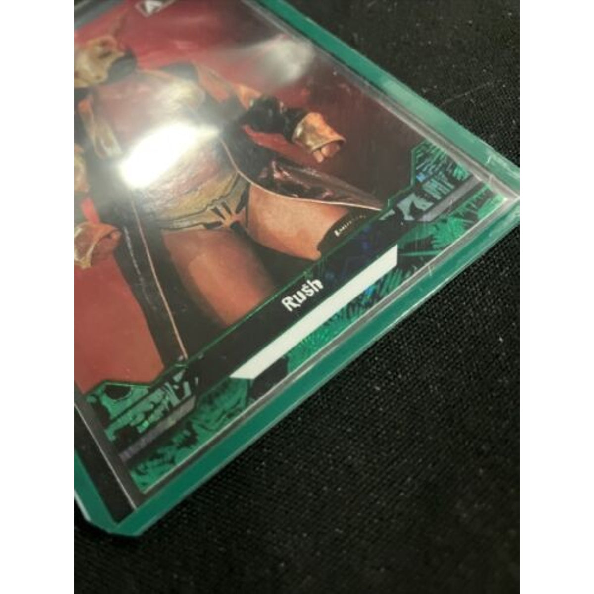 AEW Rush Green Pyro Holo No. 36 #012/349 2023 Upper Deck AEW Pack Fresh New