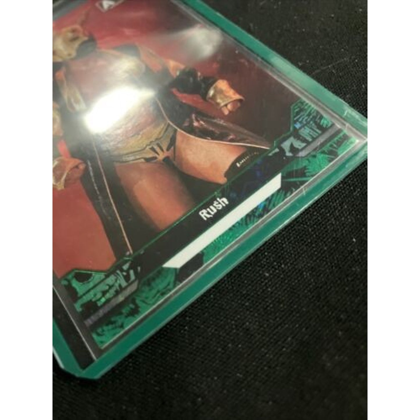 AEW Rush Green Pyro Holo No. 36 #012/349 2023 Upper Deck AEW Pack Fresh New