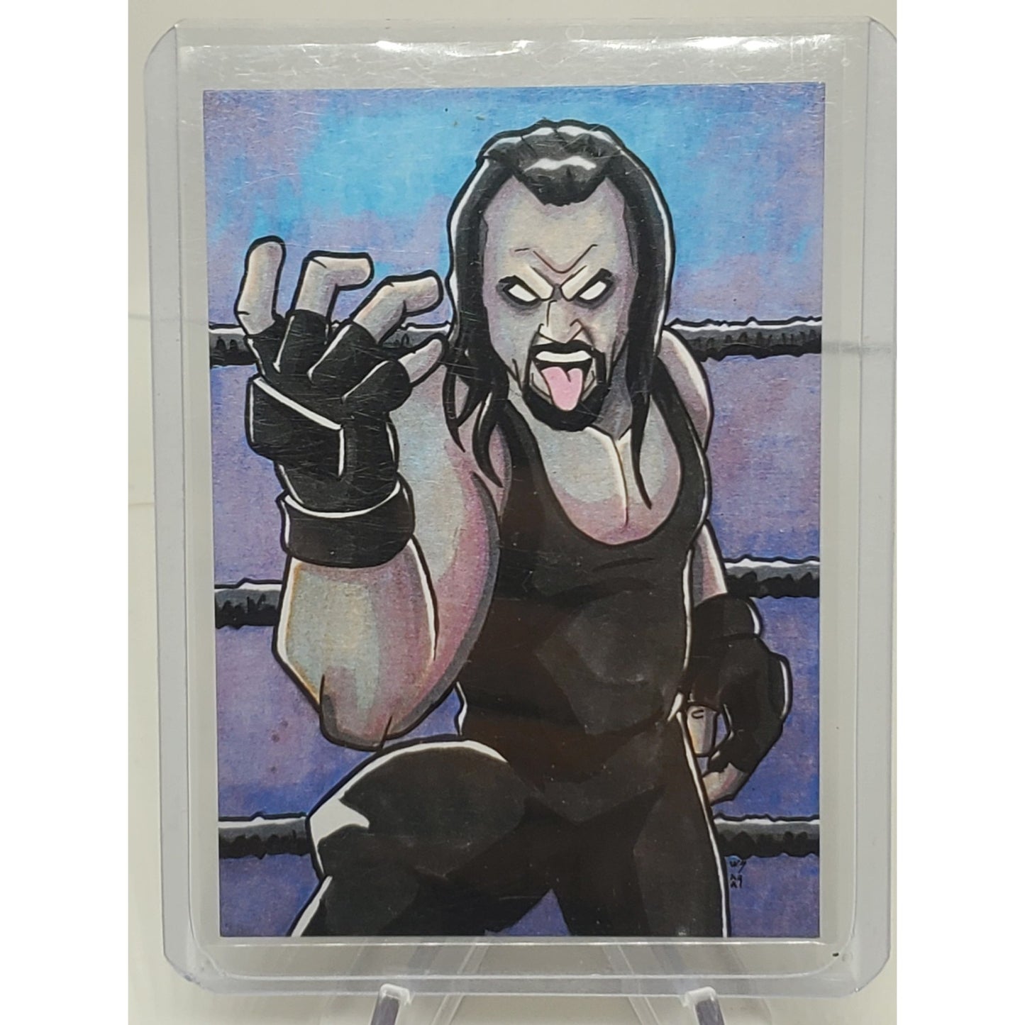 2021 Topps WWE Ruthless Aggression The Undertaker Art Card SCR-6
