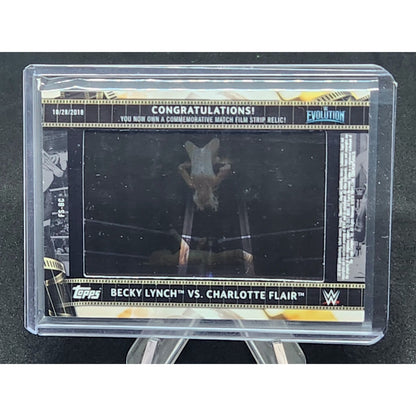 2021 Topps WWE Film Strip FLAIR / LYNCH #FS-FBL