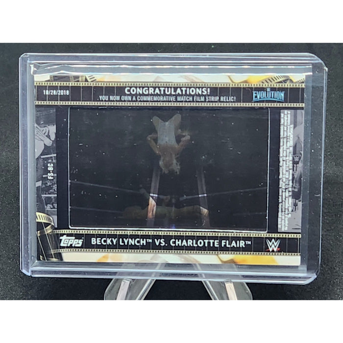 2021 Topps WWE Film Strip FLAIR / LYNCH #FS-FBL