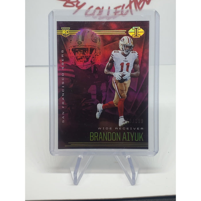 BRANDON AIYUK 2020 ILLUSIONS FOOTBALL ROOKIE PINK 49ERS RC /399