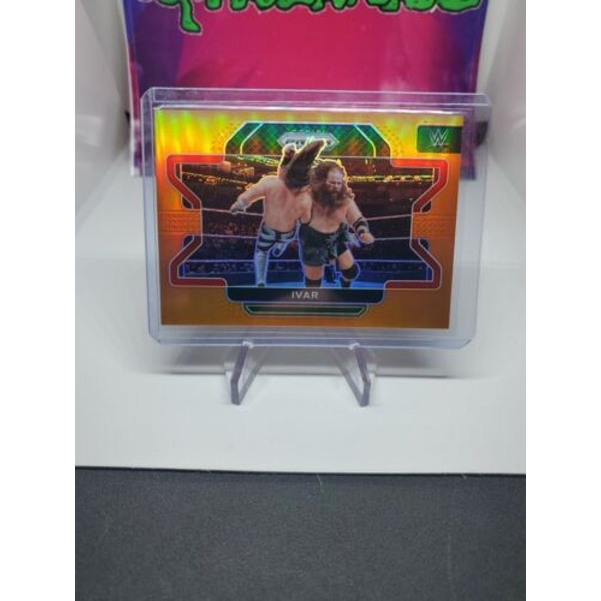 Ivar 2022 WWE Panini Prizm Orange #/99 Viking Raiders NXT Raw Smackdown