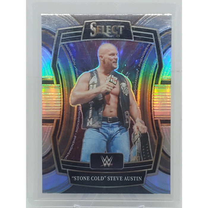 2024 WWE Select - "Stone Cold" Steve Austin - Phenomenon - Silver Prizm - #6