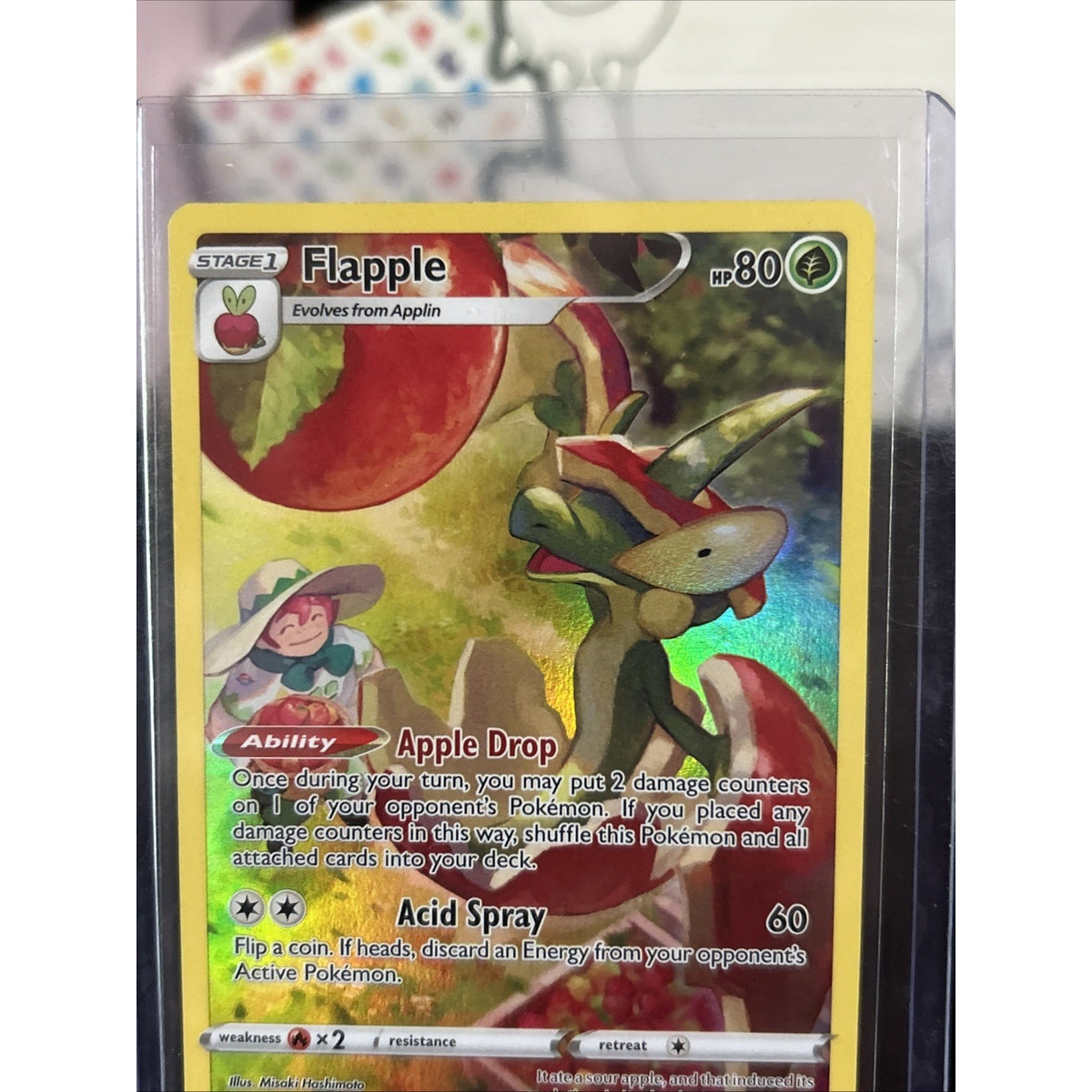 Flapple TG02/TG30 Illustration Rare Pokémon Astral Radiance - Pack Fresh New