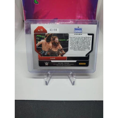 Ivar 2022 WWE Panini Prizm Orange #/99 Viking Raiders NXT Raw Smackdown