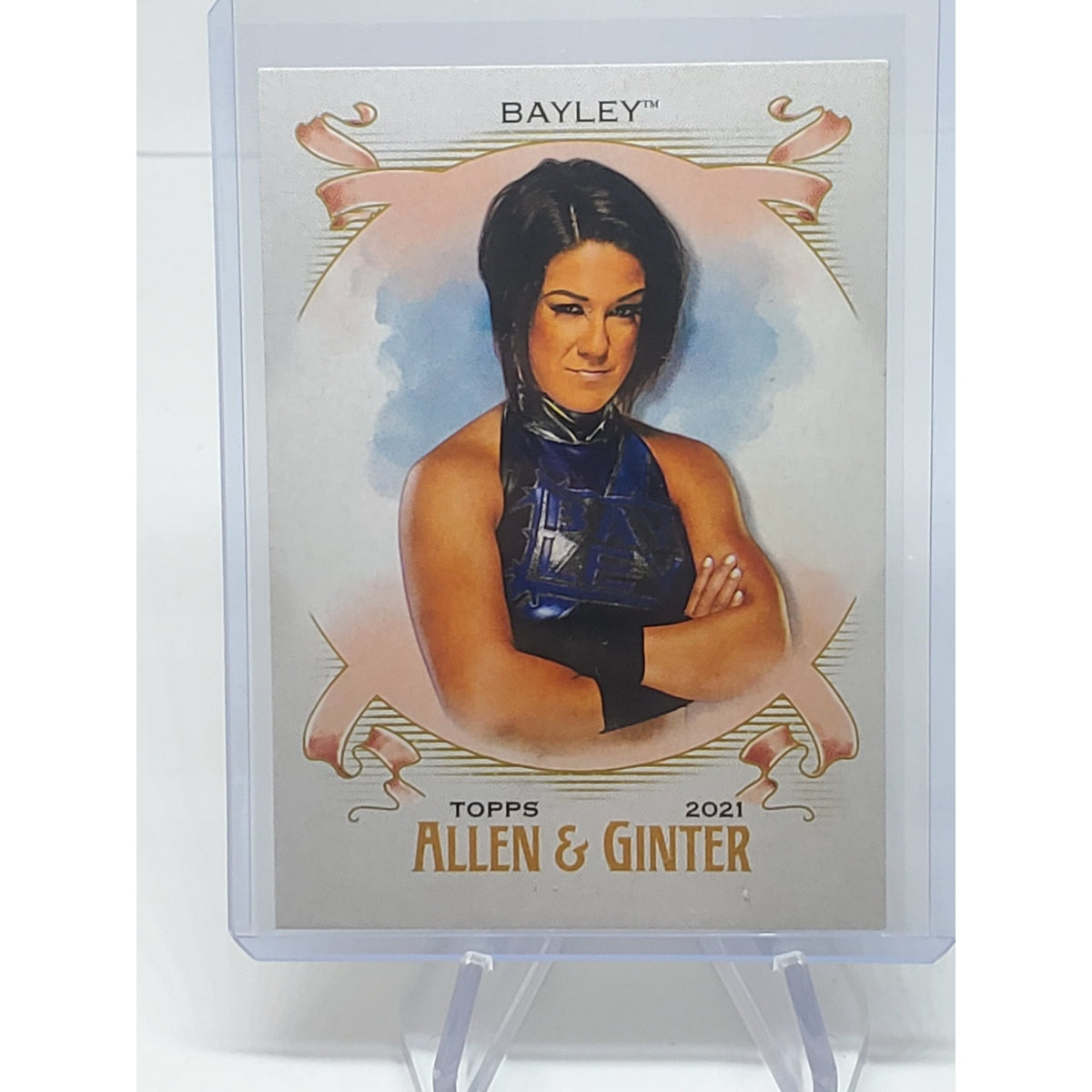 2021 WWE Topps Heritage Wrestling Allen & Ginter #4 - Bayley