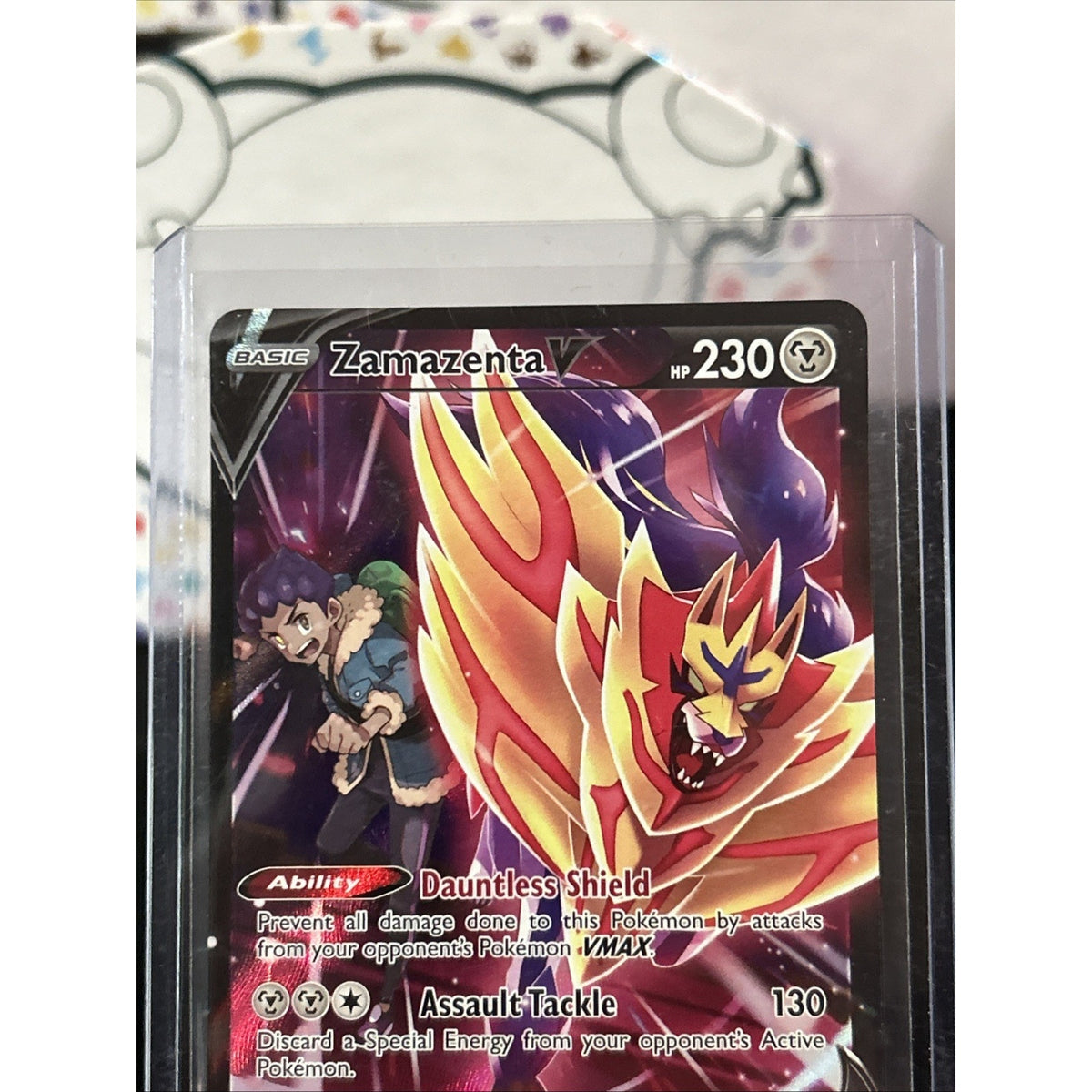 Pokémon TCG Zamazenta V Sword & Shield - Astral Radiance TG22/TG30 Holo Mint