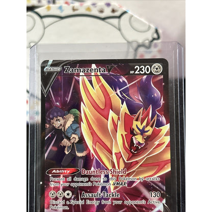 Pokémon TCG Zamazenta V Sword & Shield - Astral Radiance TG22/TG30 Holo Mint