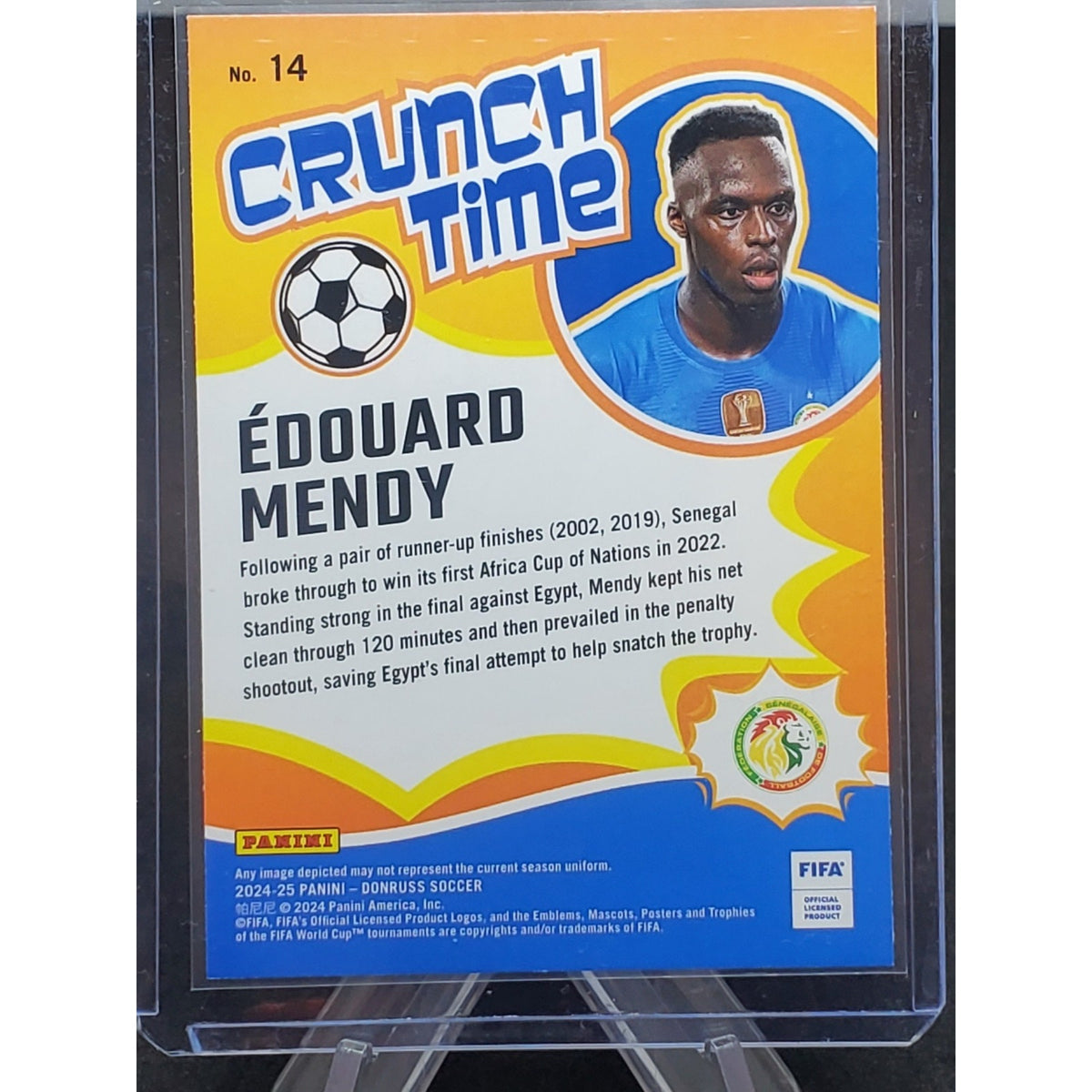 2024-25 Panini Donruss Fifa - Crunch Time Edouard Mendy #14
