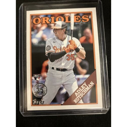 ADLEY RUTSCHMAN 2023 Topps Series 1 1988 Throwback Rookie Insert Card RC SP New