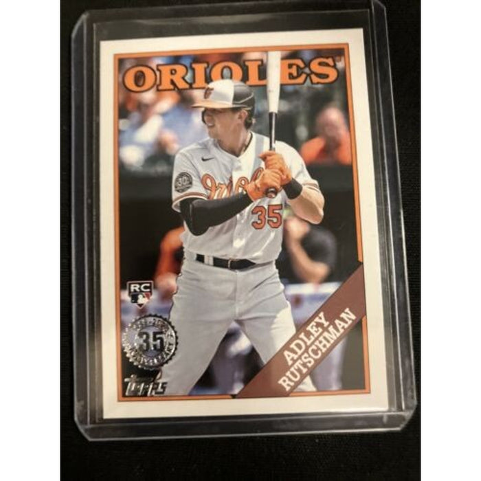 ADLEY RUTSCHMAN 2023 Topps Series 1 1988 Throwback Rookie Insert Card RC SP New