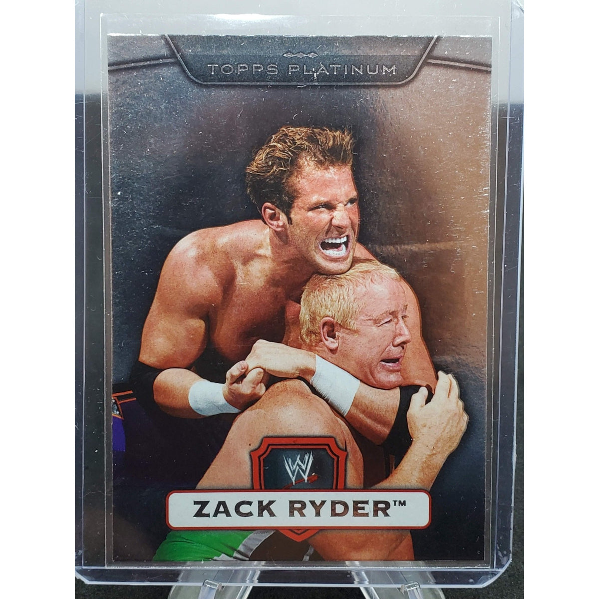 2010 Topps Platinum WWE - Zack Ryder #60