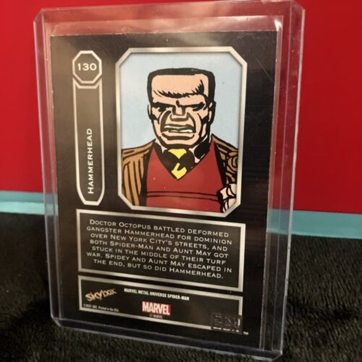Gold FX Parallel Card Marvel Metal Hammerhead #130 Skybox Pack Fresh New
