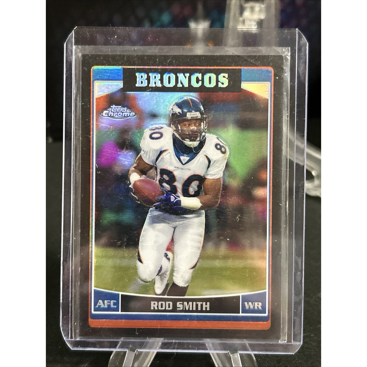 2006 Topps Chrome Black Refractor /199 Rod Smith #25 /