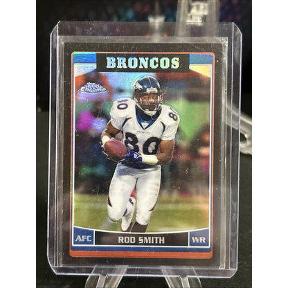 2006 Topps Chrome Black Refractor /199 Rod Smith #25 /